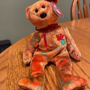 Kanata the bear beanie baby